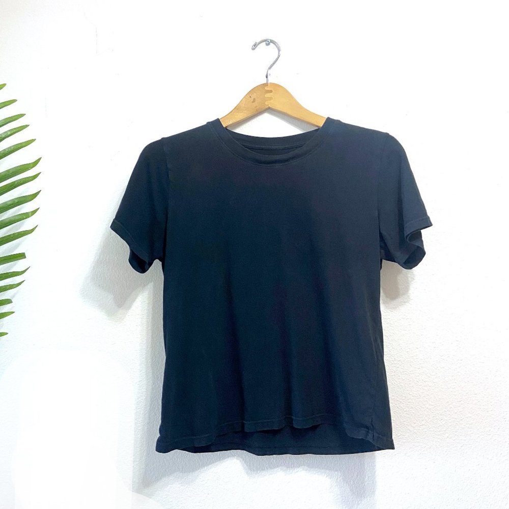 Everlane Black Cotton T-shirt